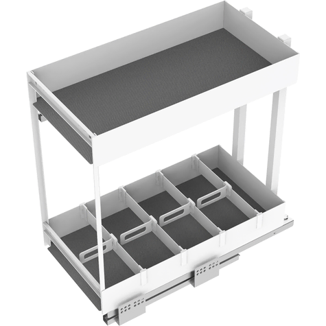 Modar Pull Out 400CW 2 Tier White