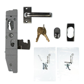 Lockwood Lock Cylinder/Lever 36mm Projection Satin Chrome
