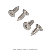 Undercut Screws CSK Square 4.8 x 13mm Stainless Steel - Box of 1,000