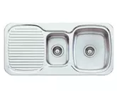 SINK LAKELAND-LL135 STAINLESS STEEL 1&3/4 NO T/H 1080X480