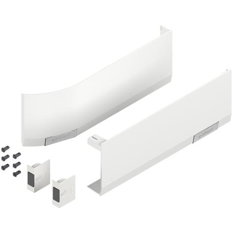 Blum AVENTOS HF/HL/HS top SERVO-DRIVE Cover Cap Set Silk White