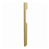 AUSTYLE 3936 ENTRY PULL HANDLE BLADE 450MM SATIN BRASS