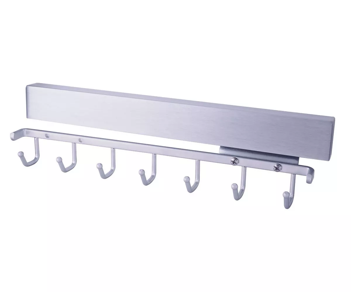 Finista Pullout Belt Rack W55X470X88Mm Satin Chrome Lincoln Sentry - Main Image