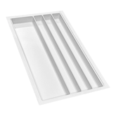 AGOFORM SCOOP II CUTLERY TRAY 60L 500-540W X 450-490DMM WHITE