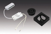 HERA 24V DIM-CONTROLLER 80W BLACK RECESSED CONTROLLER