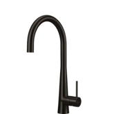 OLIVERI ESSENTE GOOSENECK MIXER TAP 316SS BRUSHED BLACK