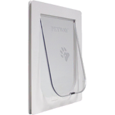 PETWAY PET DOOR MEDIUM 305 X 225MM WHITE