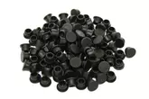 LAMELLO CAPS HOLE COVER CLAMEX P 6MM BLACK PACK OF 100