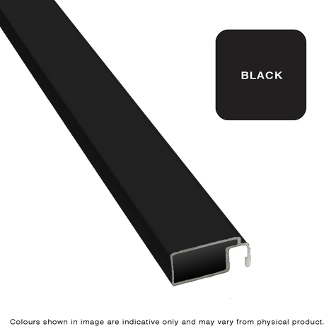 Flypro Window Frame 25 x 11mm 5m Black