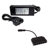 MODAR POWER SUPPLY 24 VOLT 120 WATTS & SPLITTER BOX 6 WAY