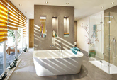 Hera FQ68 LED Downlight Kit Stainless Steel 75mm 5x Lights, 1x Transformer 30W 24V Warm White