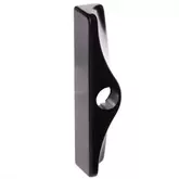 HANDLE OUTER PULL BLACK WITH HOLE
