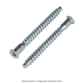 CONFIRMAT SCREW SQU DRIVE HEAD 50 X 7MM ZINC BOX OF 3000