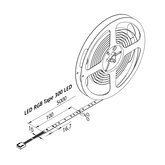 HERA LED TAPE 300 RGB 60W 5 METRE ROLL