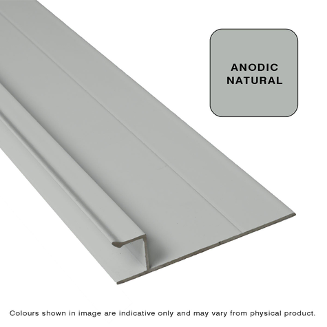 Flypro Sill Winder Skirt 62 x 15mm 5m Anodic Nat