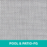 FLYPRO POOL & PATIO FG 0.33 GAUGE MATT CHARCOAL 2130MM X 30 METRE