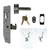 Lockwood Lock Cylinder/Lever 28mm Projection Satin Chrome