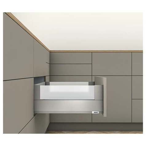 MERIVOBOX STANDARD BOXCOVER DRAWER KIT E HEIGHT 500NL 40KG INDIUM GREY MERIVOBOX STANDARD BOXCOVER DRAWER KIT E HEIGHT 500NL 40KG INDIUM GREY