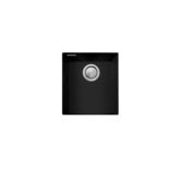 OLIVERI SANTORINI MATTE BLACK SINGLE STD BOWL UNDERMOUNT SINK & OF NTH