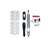 LOCKWOOD TWIN BOLT LOCK LKG KIT UNO HANDLE - KEY J001