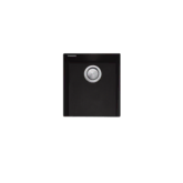 OLIVERI SANTORINI BLACK SINGLE STD BOWL UNDERMOUNT SINK & OF NTH