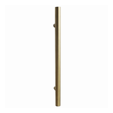 AUSTYLE L600MM ROUND TUBULAR ENTRY PULL SET 400MM CTC 316 BRASS