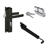 AUSTRAL ULTIMATE XC 50 DOOR HINGED BARRIER DOOR STARTER PACK