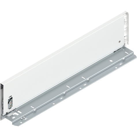 Blum LEGRABOX Drawer Sides K Height 500NL Left Silk White - Box of 10