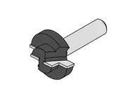 FLUSH BOLT ACCESSORY ROUTER FOR 456 SERIES BOLTS