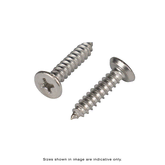 Undercut Screws CSK Phillips 4.2 x 13mm Stainless Steel - Box of 1,000