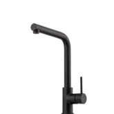 OLIVERI VENICE PULL OUT RIGHT ANGLE MIXER TAP MATTE BLACK