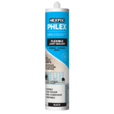 HEXFIX PHLEX HYBRID POLYURETHANE JOINT SEALANT LM 300ML BLACK