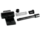 PLUNGER STAY FLYSCREEN FACE MOUNT SPRING LOADED BLACK