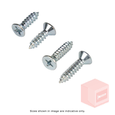 SELF TAPPING SCREW CSK PHILLIPS HEAD ZINC 6G X 16MM BOX OF 1000