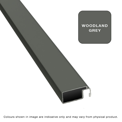 Flypro Window Frame 22 x 9mm 5m Woodland Grey