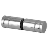 SHOWER KNOB DOUBLE PULL CYLINDER 25 X 43MM POLISHED CHROME