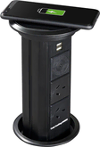MODAR POP UP PWR SOCKET 2PWR 2USB WIRELESS CHARG B/TOOTH SPEAK BLACK