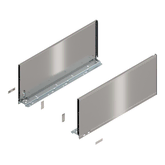 LEGRABOX SIDES 770F5502I- STAINLESS STEEL F HEIGHT 550NL LEFT & RIGHT