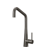 OLIVERI ESSENTE SQUARE GOOSENECK MIXER TAP 316SS GUNMETAL