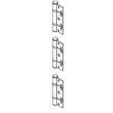 WEATHERFOLD 4S HINGES ONLY 3 OPEN IN SATIN STAINLESS