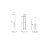 Lockwood Lock Cylinder/Lever 36mm Projection Satin Chrome