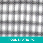 FLYPRO POOL & PATIO FG 0.33 GAUGE MATT CHARCOAL 3050MM X 30M