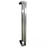 HANDLE COMM. PULL OFFSET C STAINLESS STEEL 600X25X25MM SQUARE OFFSET