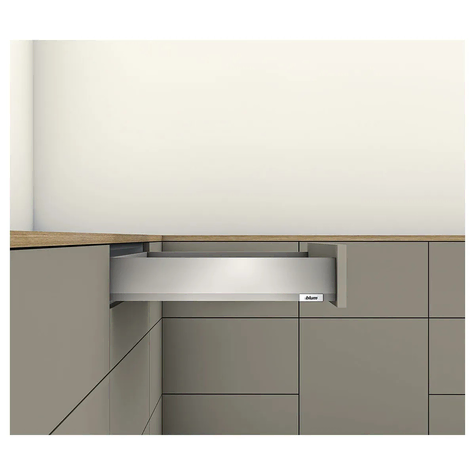 MERIVOBOX STANDARD DRAWER KIT M HEIGHT 500NL 70KG INDIUM GREY MERIVOBOX STANDARD DRAWER KIT M HEIGHT 500NL 70KG INDIUM GREY