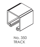 BRIO WEATHERFOLD 350 TRACK ANODISED 2 METRES