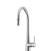 OLIVERI ESSENTE PULL OUT GOOSENECK MIXER TAP 316SS
