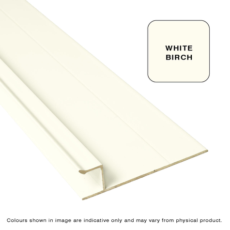Flypro Sill Winder Skirt 62 x 15mm 5m White Birch