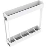 Modar Slim Pull Out 150CW 2 Tier White