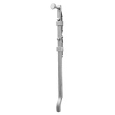 Interlock Concealed Fix Panic Bolt 600mm Satin Stainless Steel