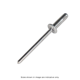 RIVET ALUMINIUM-ALUMINIUM AA 4-4 ALUM 3.2 X 9.6MM BOX OF 1000